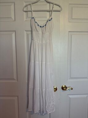Hollister | Dresses | Hollister Light Pink Smocked Blouse